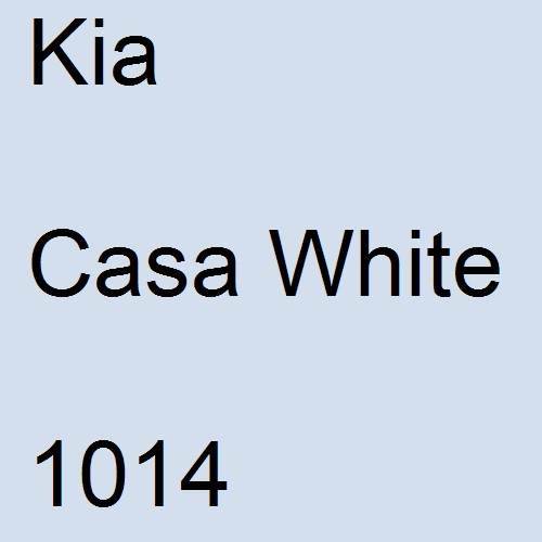 Kia, Casa White, 1014.